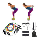 Kit de Bandas Elásticas de 11 Piezas – Entrena Donde Quieras