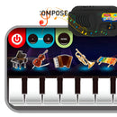 Tapete Piano Infantil com Sons de Instrumentos Musicais