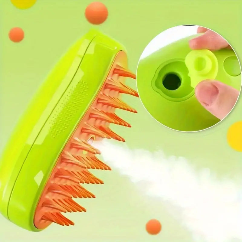 Cepillo De Vapor Para Gatos Y Perros Qui