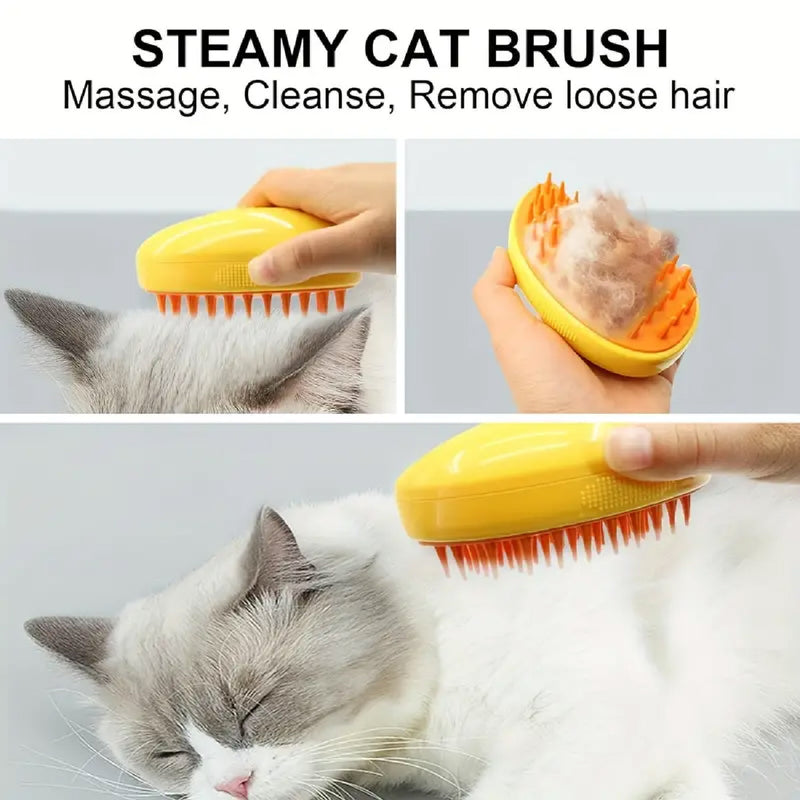 Cepillo De Vapor Para Gatos Y Perros Qui