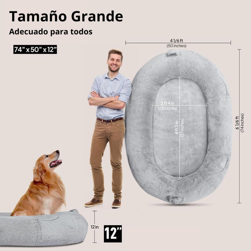 CAMA DE PERROS PARA HUMANOS