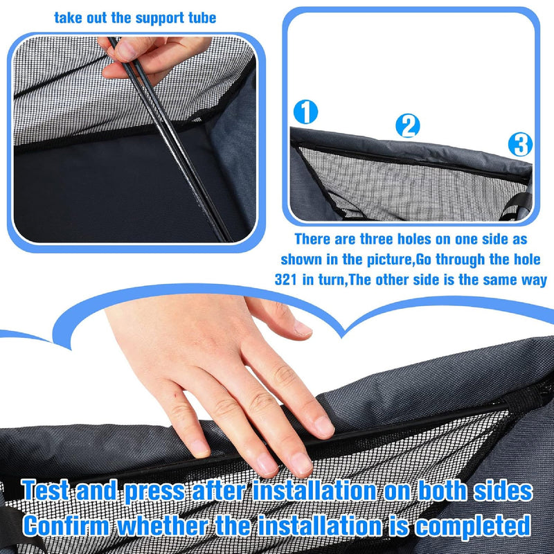 Asiento de Auto para Mascotas Pequeñas – Seguro, Cómodo y Portátil