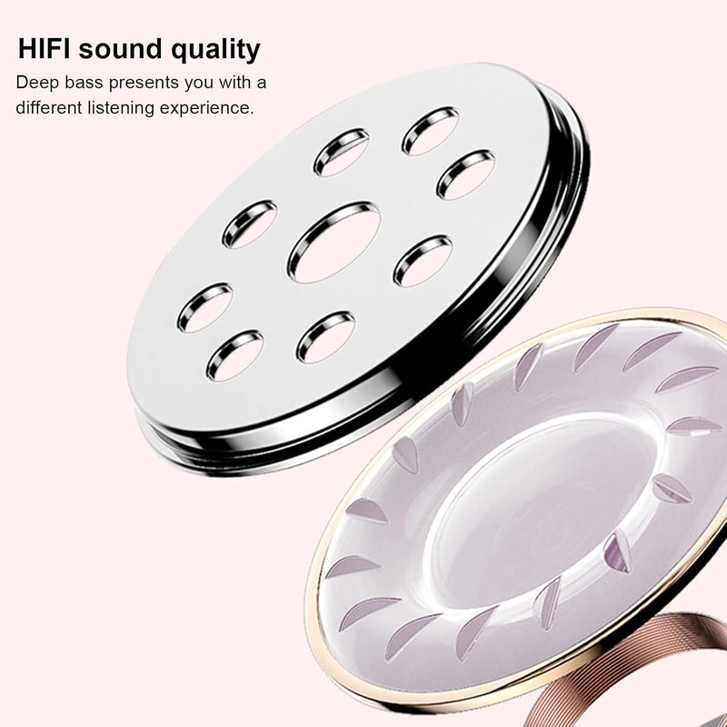 Audífonos Bluetooth con Orejas de Gato y Luces LED