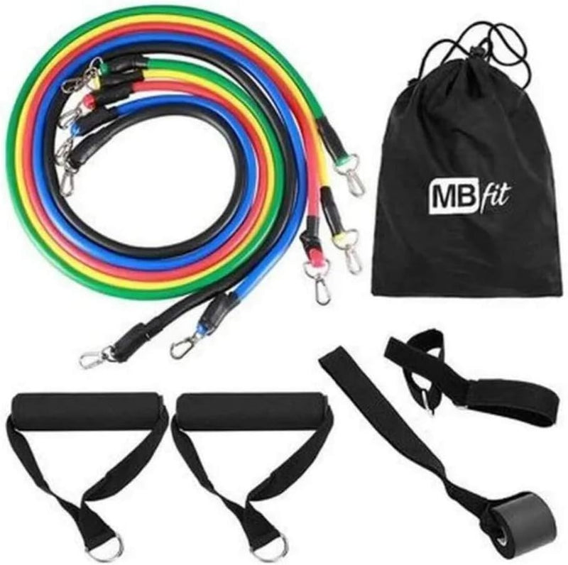 Kit de Bandas Elásticas de 11 Piezas – Entrena Donde Quieras