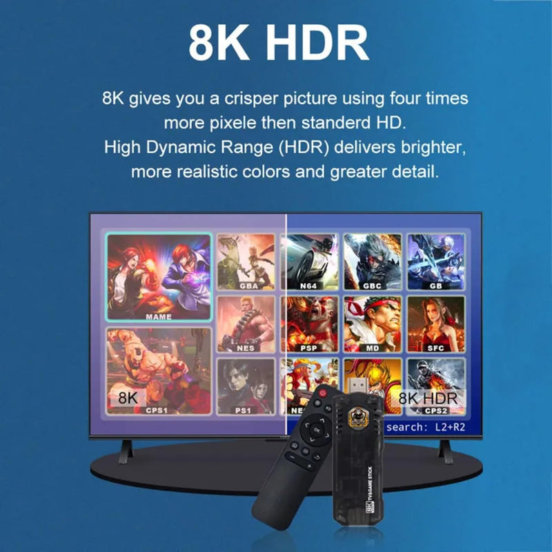 Game Stick Lite – Consola Retro Portátil HDMI 10000 Juegos