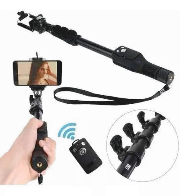 Baston Monopod Selfie Para Cel O Camara