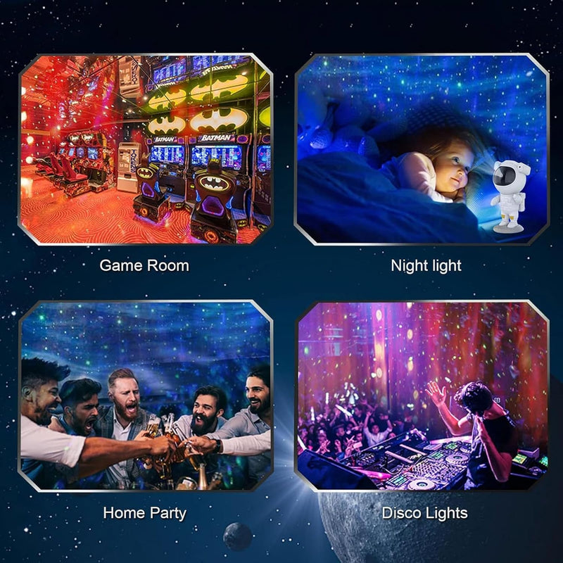 UniverseLight™ – Proyector Astronauta Galaxy