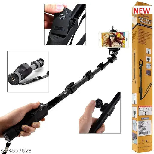 Baston Monopod Selfie Para Cel O Camara
